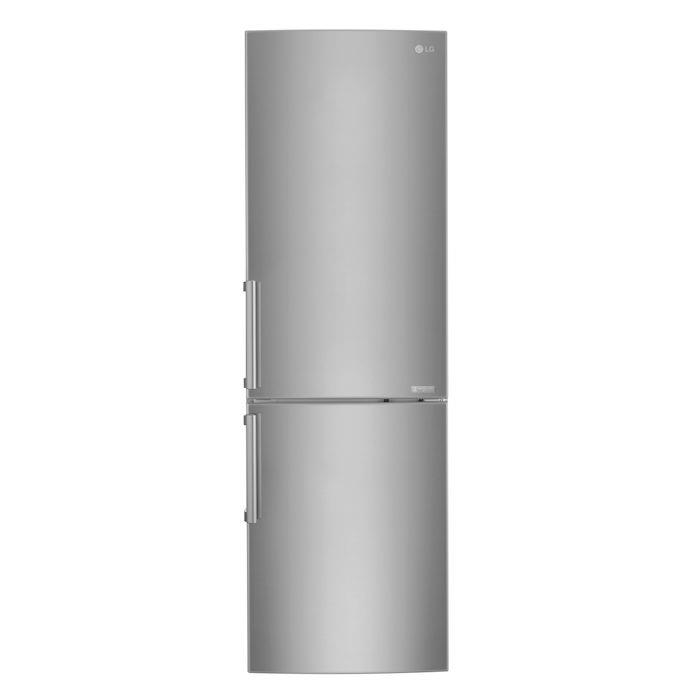 LGELECTRONICS Frigorifero combinato LG GBB59NSGFB capienza 318 lt no frost classe A+++ acciaio inox